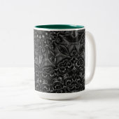 Tasse 2 Couleurs Mandala (Devant droit)