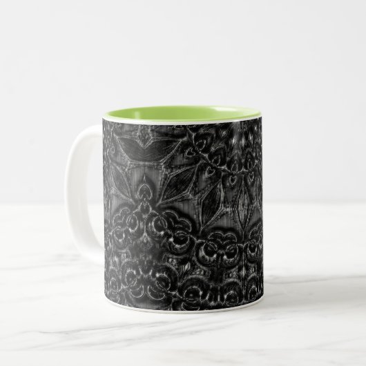 Tasse 2 Couleurs Mandala (Devant gauche)