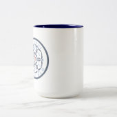 Tasse 2 Couleurs Mandala Mantra (Centre)