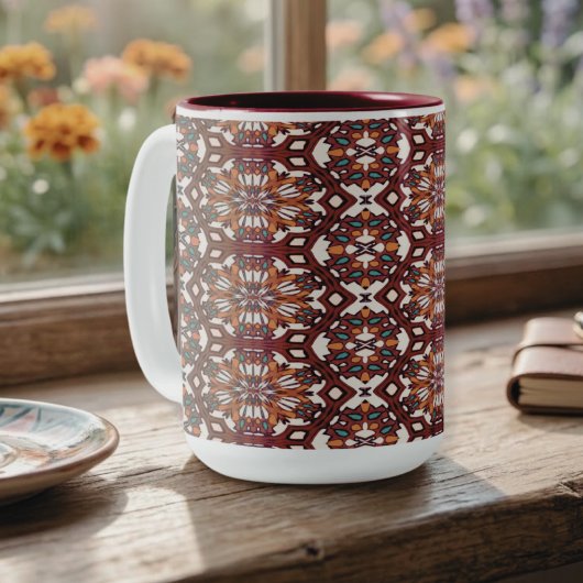 Tasse 2 Couleurs Mandalas du désert