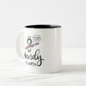 Tasse 2 Couleurs Mandy My Nurse - Custom (Devant gauche)