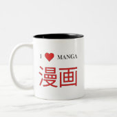 Tasse 2 Couleurs Manga (Gauche)