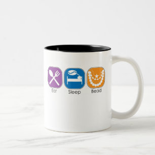 Tasse 2 Couleurs Mangez la perle de sommeil