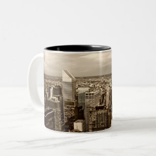 Tasse 2 Couleurs Manhattan New York City