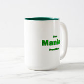 Tasse 2 Couleurs Maniac du Maine (Devant droit)