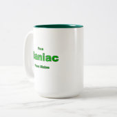 Tasse 2 Couleurs Maniac du Maine (Devant gauche)