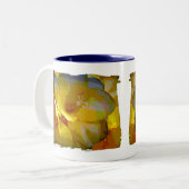 Tasse 2 Couleurs Manipulation numérique de Freesia Jaune (Devant gauche)