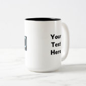 Tasse 2 Couleurs Mansquatch (Devant droit)