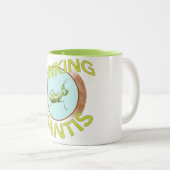 Tasse 2 Couleurs Mante de pensée (Devant droit)