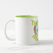 Tasse 2 Couleurs Mante de pensée (Gauche)