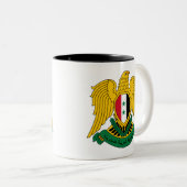 Tasse 2 Couleurs manteau de la Syrie des bras (Devant droit)