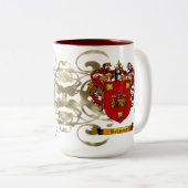 Tasse 2 Couleurs Manteau de Redmond des bras (Devant droit)