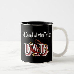 Tasse 2 Couleurs Manteau doux à roulettes Terrier Papa Musique