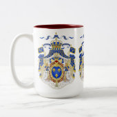 Tasse 2 Couleurs Manteaux des bras (Gauche)