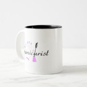 Tasse 2 Couleurs Manucure (Devant gauche)