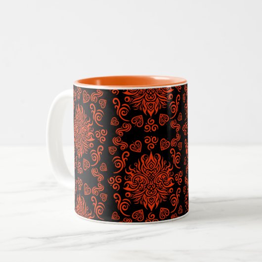 Tasse 2 Couleurs Maoris traditionnel néo-zélandais (Devant gauche)