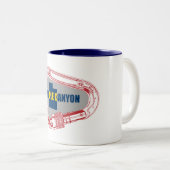 Tasse 2 Couleurs Maple Canyon Escalade Carabiner (Devant droit)