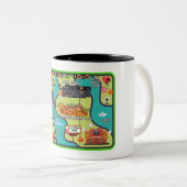 Tasse 2 Couleurs Mapper uniquement le volume (Devant droit)