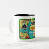 Tasse 2 Couleurs Mapper uniquement le volume (Devant gauche)