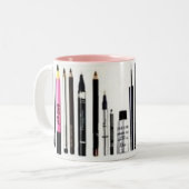 Tasse 2 Couleurs maquillage mug<33 (Devant gauche)