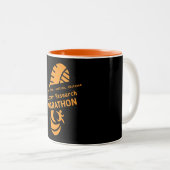 Tasse 2 Couleurs Marathon de charité promotion de marchandises (Devant droit)