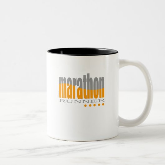 Tasse 2 Couleurs Marathonien (Droit)