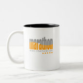 Tasse 2 Couleurs Marathonien (Gauche)