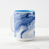 Tasse 2 Couleurs Marbre (Devant gauche)