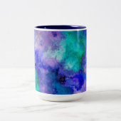 Tasse 2 Couleurs Marbre Abstrait (Centre)