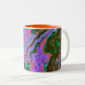 Tasse 2 Couleurs Marbre aigre (Devant droit)