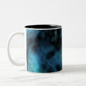 Tasse 2 Couleurs Marbre Bleu Cosmic Faux (Gauche)