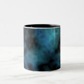 Tasse 2 Couleurs Marbre Bleu Cosmic Faux (Centre)