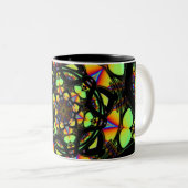 Tasse 2 Couleurs Marbre (n° 6 série de marbres) (Devant droit)