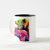 Tasse 2 Couleurs Marchand Stock Bull and Bear (Devant gauche)