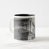 Tasse 2 Couleurs Marché de Hungerford, brin, Thomas gravé (Devant gauche)