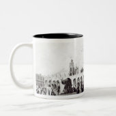 Tasse 2 Couleurs Marché, gravé par Daniel Havell 1820 (Gauche)