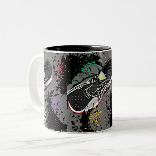 Tasse 2 Couleurs Marcher Par (Devant gauche)