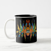 Tasse 2 Couleurs Mardi gras (Gauche)