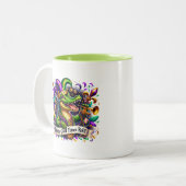 Tasse 2 Couleurs Mardi Gras (Devant gauche)