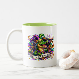 Tasse 2 Couleurs Mardi Gras