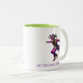 Tasse 2 Couleurs Mardi Gras (Devant droit)