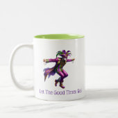 Tasse 2 Couleurs Mardi Gras  (Gauche)