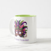 Tasse 2 Couleurs Mardi Gras  (Devant gauche)