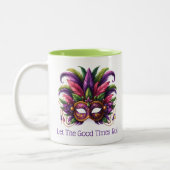 Tasse 2 Couleurs Mardi Gras  (Gauche)