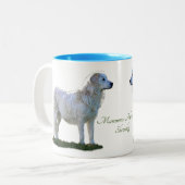Tasse 2 Couleurs Maremma Abruzzes Sheepdog  (Devant gauche)