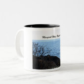 Tasse 2 Couleurs Marginal Way, Ogunquit, Maine (Devant gauche)