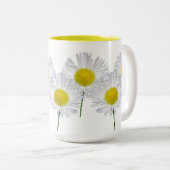 Tasse 2 Couleurs Marguerite Fleabanes (Devant droit)