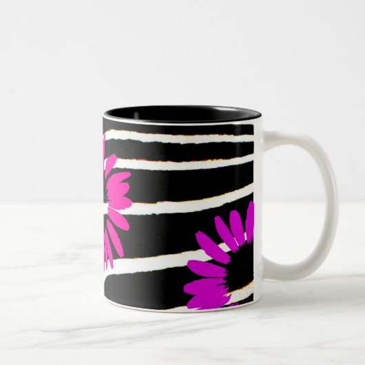 Tasse 2 Couleurs "Marguerite folle " (Droit)