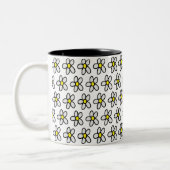 Tasse 2 Couleurs Marguerites (Gauche)