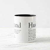 Tasse 2 Couleurs Mari et femme moderne et cool Définition  (Centre)